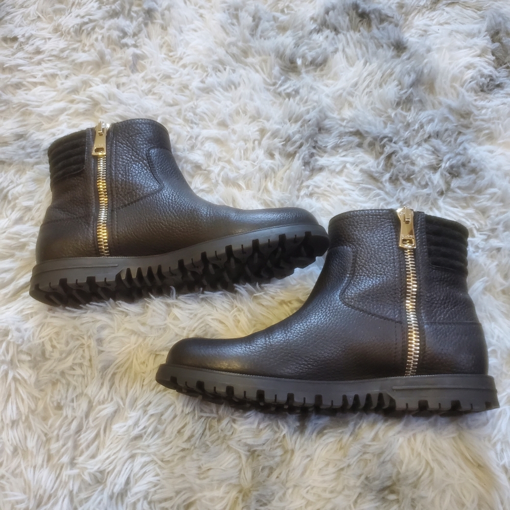 Gucci Black Leather Moto Boots EUC Sz 38/8 - Picture 10 of 10